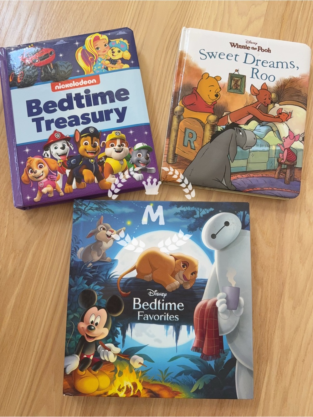 Disney Bedtime Favorites & Sweet Dreams,Roo & Nickelodeon Bedtime Treasury Books